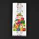 Sacchetti di caramelle di carta rettangolari a tema natalizio CARB-G006-02B-2