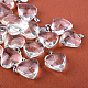 Colgantes de cristal de la aleación del corazón GLAA-Q049-30mm-01P-1