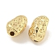 Perle di ottone con texture&nbsp;KK-Q820-29G-2