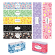 PandaHall 9 Styles Wrap Paper Tape for Homemade Soap DIY-PH0005-38-1