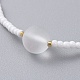 Braccialetti di perline intrecciati con fili di nylon BJEW-JB04809-02-3