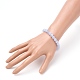 Acrylic Stretch Beaded Bracelets BJEW-JB05714-05-3