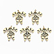 316 Surgical Stainless Steel Enamel Charms STAS-S116-007G-1