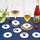 Fingerinspire 150 Stück Getränke-Namensschilder für Weingläser AJEW-WH0038-20-5