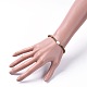 Natural Unakite Beads Stretch Bracelets BJEW-JB04676-03-4