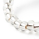 Anneaux de perles acryliques transparentes RJEW-TA00006-04-7