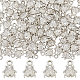 Dicosmetic 100pcs fascini della coccinella fascino a tema animale volare pendente di insetti coccinelle volanti fascini di insetti platino plastica abs fascino per il braccialetto collana orecchino gioielli fai da te creazione artigianale KY-DC0001-05-1