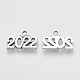 Tibetan Style Alloy Charms X-TIBE-T010-37AS-RS-2