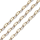 Цепи из латуни с покрытием из 3.28-каратного золота длиной 18 фут X-CHC-R126-09G-2