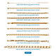 Bracelets avec chaînes en 304 acier inoxydable STAS-TA0004-58-9