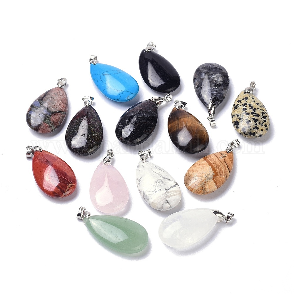 Wholesale Natural Gemstone Pendants - Pandahall.com