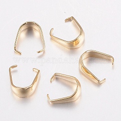 Ganci a scatto in acciaio inossidabile 304, oro, 8x7.5x4mm