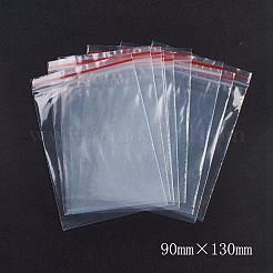 Wiederverschließbare Kunststoffverpackungsbeutel&nbsp;OPP-G001-D-9x13cm