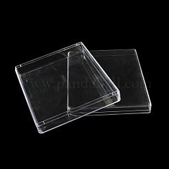 Récipients de stockage de perles en plastique rectangle&nbsp;CON-R006-02