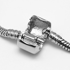 Pulseras de estilo europeo de acero inoxidable 304 resistentes al deslustre para la fabricación de joyas&nbsp;X-PPJ-F002-03C