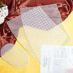 Kunststoff-Mesh-Leinwand&nbsp;FIND-WH0420-66A