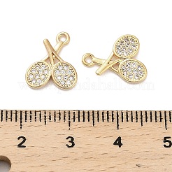 10 breloques en laiton&nbsp;KK-V006-05G-01
