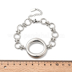 Bracelets à maillons en acier inoxydable 304&nbsp;BJEW-P368-02P