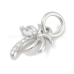 Pendentifs avec zircon cubiques à micro-pavés en laiton&nbsp;KK-Q028-61P