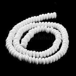 Sprühbemalte handgefertigte Polymer-Ton-Perlenstränge&nbsp;CLAY-F004-B08