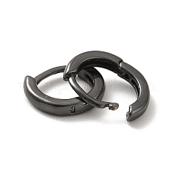 Orecchini a cerchio in ottone placcato cremagliera&nbsp;EJEW-K093-01E