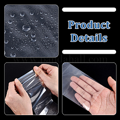 Bolsas de almacenamiento de película de plástico PE rectangulares&nbsp;ABAG-WH0040-51