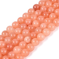 Natur gefärbt gelbe Jade Edelstein-Korn-Stränge&nbsp;X-G-R271-4mm-Y31