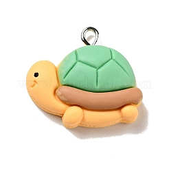 Pendentifs en résine opaque&nbsp;X-RESI-G043-E05