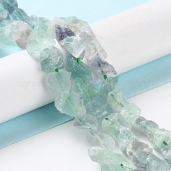Rohe raue natürliche Fluorit-Perlen-Stränge&nbsp;G-B065-C19