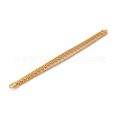 Messing Micro Pave klare Zirkonia große Anhänger&nbsp;KK-G510-08G