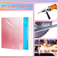 2 Blatt Glitzer-Acrylblatt&nbsp;DIY-CP0007-51