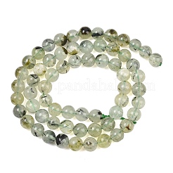 Abalorios naturales prehnita hebras&nbsp;GG-CBA7D2C-A01-6mm
