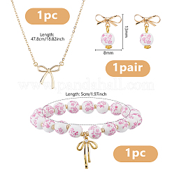 Sets aus Halskette&nbsp;SJEW-DC00003