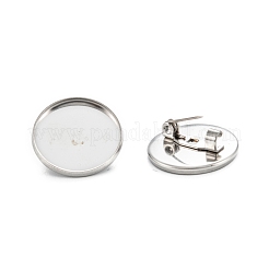 Broche de acero inoxidable 304 resistente al deslustre con configuraciones de cabujón&nbsp;STAS-G250-04P-A