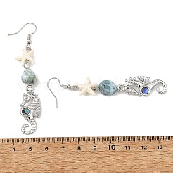 Boucles d'oreilles pendantes en acier inoxydable 304&nbsp;EJEW-JE07437
