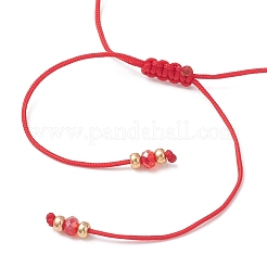 Braccialetti di perline intrecciate in vetro e perline di semi&nbsp;BJEW-MZ00283-02