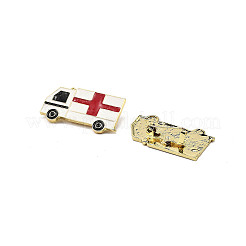 12 Stück 12 Stile medizinische Emaille-Anstecker&nbsp;JEWB-A033-04G