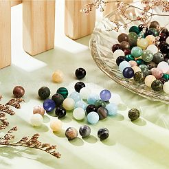 375 pièces 15 styles perles de pierres précieuses naturelles et synthétiques&nbsp;G-NB0003-87