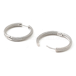 Orecchini a cerchio in ottone&nbsp;EJEW-I289-03P