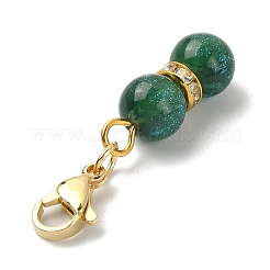 Decorazioni pendenti rotonde in resina&nbsp;HJEW-JM01150