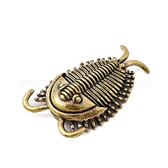 Messing Trilobiten Miniatur Figuren Statuen für Home Office Desktop Ornament&nbsp;KK-S335-03AB-A
