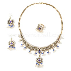 Collana con ciondolo di perle piatte e rotonde in lega&nbsp;FS-WG6E6AA-01