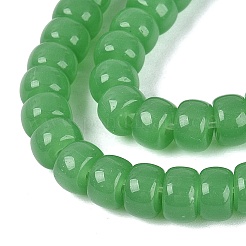Abalorios de vidrio jade de imitación hebras&nbsp;GLAA-NH0002-A01-B03