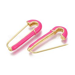 Orecchini spille da balia in ottone smaltato&nbsp;JEWB-R015-01E-NF