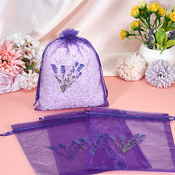 20 Stück Polyester-Netzbeutel mit Kordelzug&nbsp;ABAG-TA0002-20A