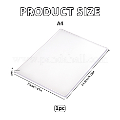 Wiederverwendbare Gel-Druckplatte aus Silikon für Kunst und Handwerk&nbsp;DRAW-WH0007-006B