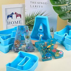 Alphabet Silikonformen&nbsp;DIY-SZC0006-01A-A