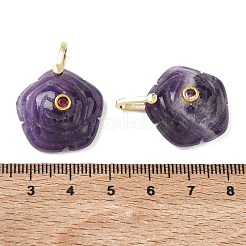 Natürliche Amethyst geschnitzte Anhänger&nbsp;GG-CBAF4FB-01G-07