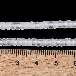 Stränge natürlicher Heishi-Quarzkristallperlen&nbsp;LS-G-A299-A07-01