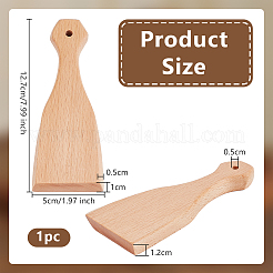 Buchenholz-Wachspresswerkzeug&nbsp;DIY-WH0671-028